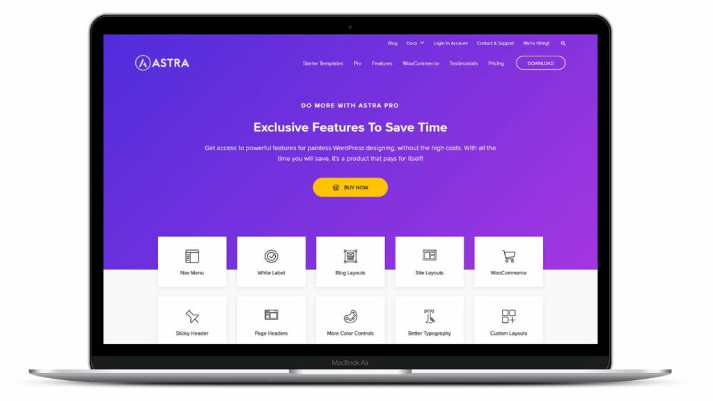 網站架設佈景主題工具推薦 : astra pro