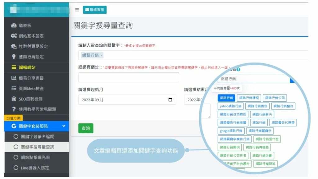 Google SEO排名優化工具-Sharing
